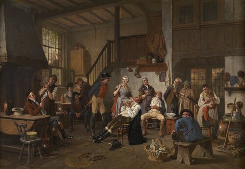 Shaving Day, 1873, Jail David Col
