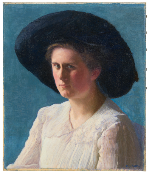 Portrait of Esther Kern, 1912, Hermann Daur