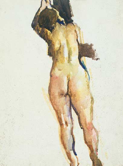 Nude woman, 1924, Lajos Vajda