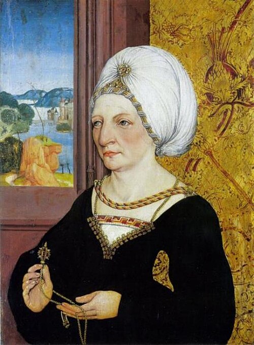 Portrait d'une femme, 1497, Wolfgang Beurer