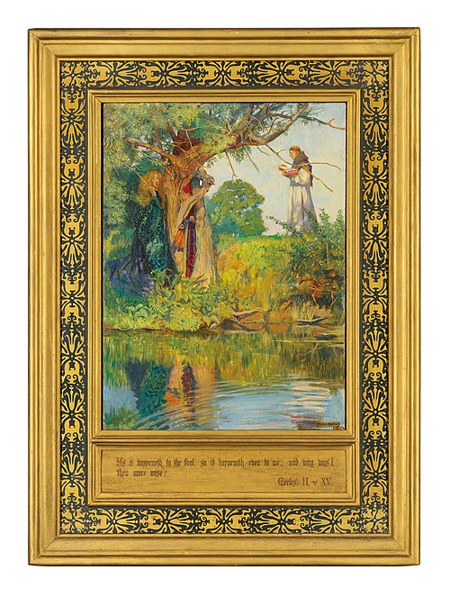 'As it happeneth to the fool', , Byam Shaw