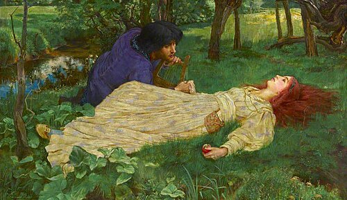 Silent Noon, 1894, Byam Shaw