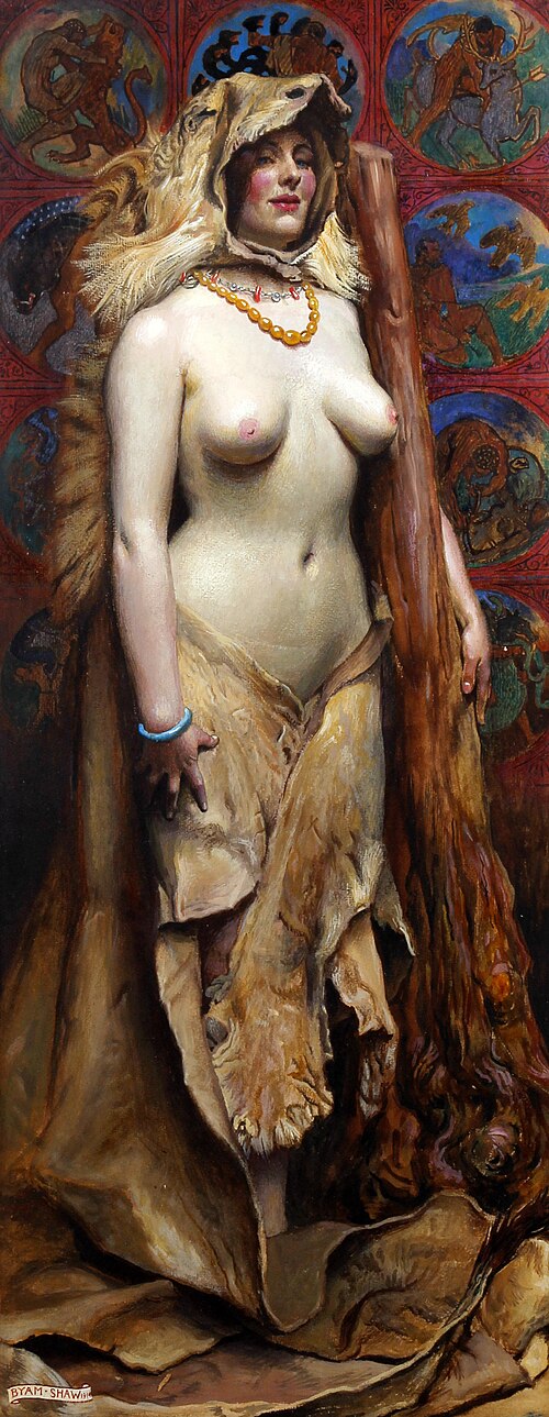 Omphale, , Byam Shaw