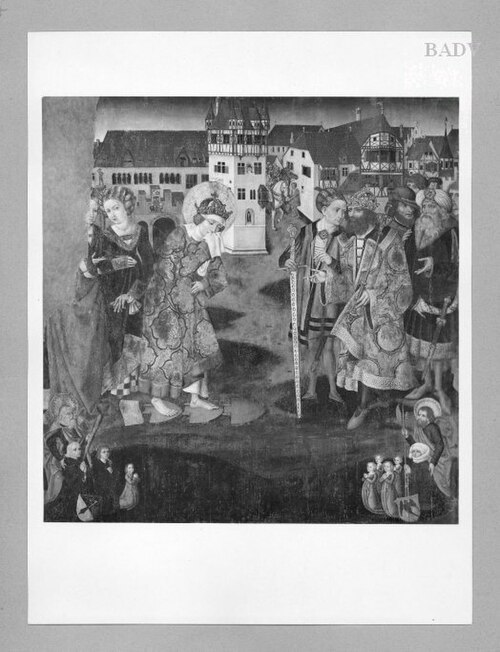 Das Gottesurteil, Kaiser Heinrich II und Kaiserin Kunigunde, 1503, Wolfgang Katzheimer
