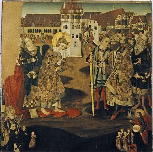 Feuerprobe der hl. Kunigunde, 1500, Wolfgang Katzheimer