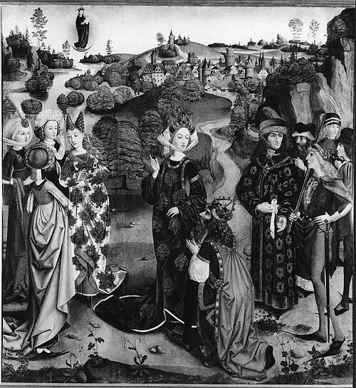 Kaiser Augustus und die tiburtinische Sibylle, 1500, Wolfgang Katzheimer
