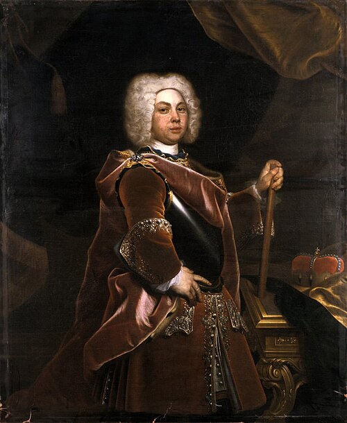 Herzog Friedrich III. von Sachsen-Gotha-Altenburg (1699-1772), 1720, Christian Schilbach