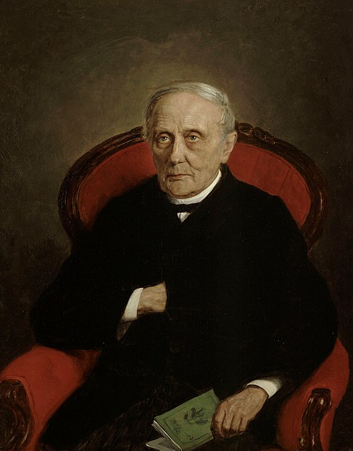 Portrait of Nils Henrik Pinelo, 1875, Fredrik Ahlstedt
