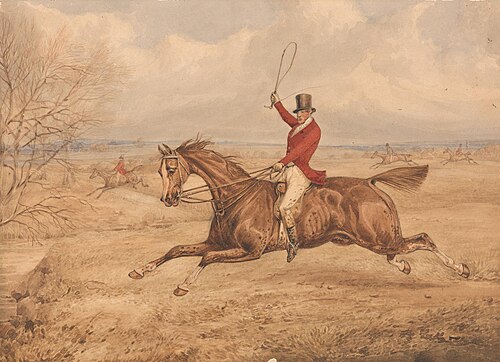 Facing a Brook, , Henry Thomas Alken