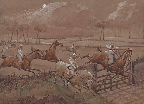 The Night Riders of Nacton: The Last Field near Nacton Heath, , Henry Thomas Alken