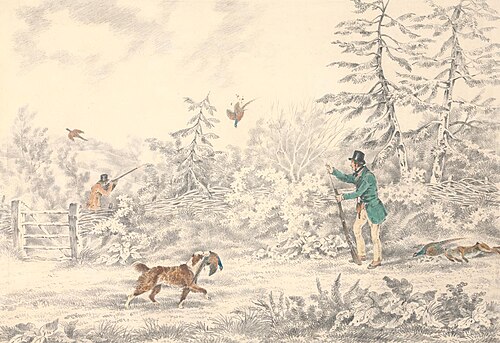 Pheasant Shooting, , Henry Thomas Alken