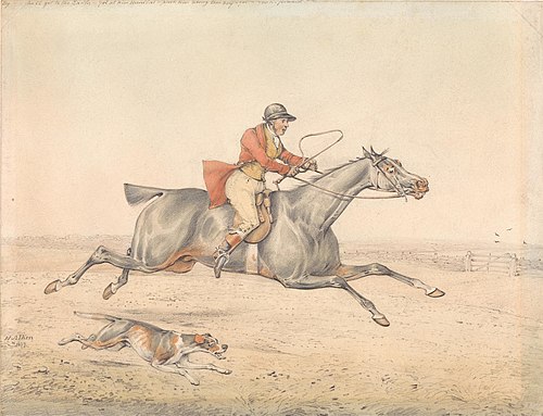 "By - he'll get to the Earth...", 1827, Henry Thomas Alken