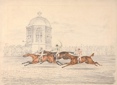 The St. Leger, Doncaster: The Finish, , Henry Thomas Alken