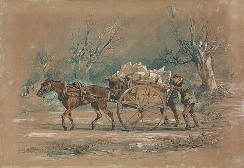 The Ice-Wagon, , Henry Thomas Alken
