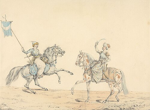 Two Turkish Cavalrymen, , Henry Thomas Alken