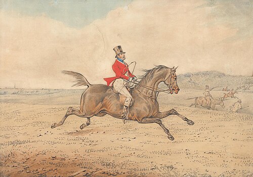 'Riding to Horses with Difficulty', , Henry Thomas Alken