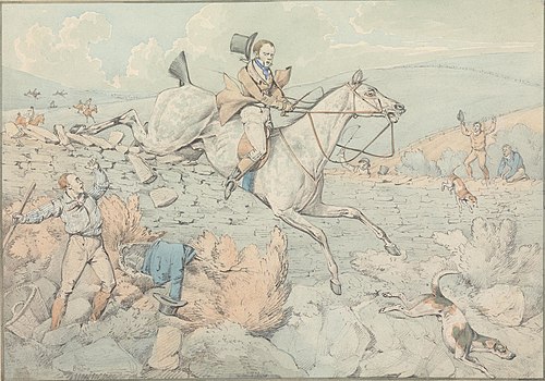 "Some Do and Some Don't: It is All a Notion:" Getting Over a Difficulty, 1849, Henry Thomas Alken