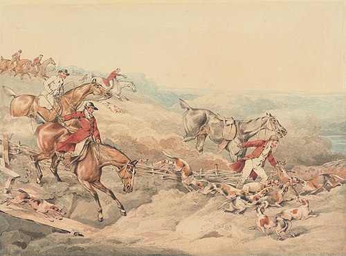 Foxhunting: The Death, , Henry Thomas Alken