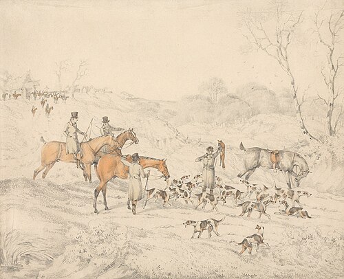 The Death, , Henry Thomas Alken
