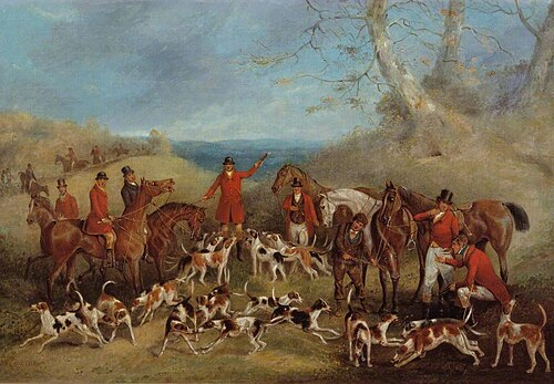 The Belvoir Hunt: The Death, 1835, Henry Thomas Alken
