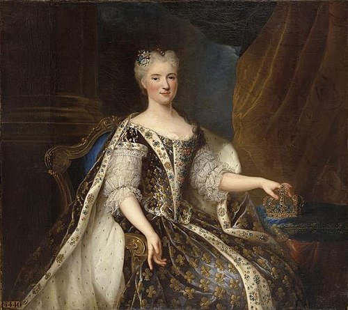 Marie Leszczynska, reine de France (1703-1768), 1726, François Stiémart