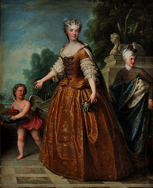 Marie Leszczynska, reine de France, 1750, François Stiémart