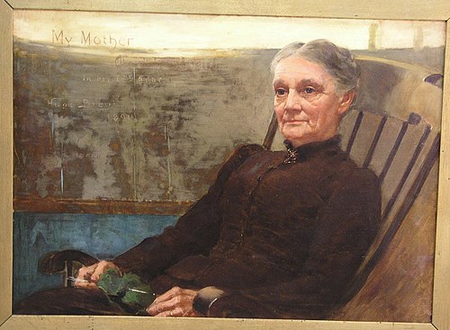 Portrait of My Mother, Cecilia Breul, in Her 66th Year, 1891, Hugo Breul