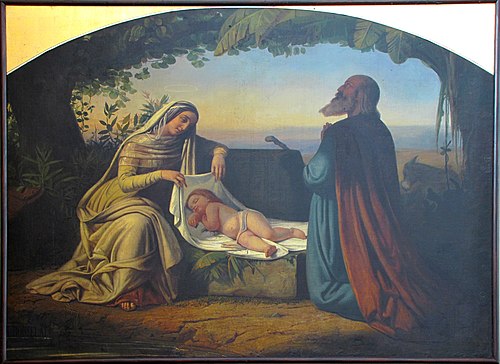 le Repos lors de la Fuite en Égypte, , Jean-François Boisselat