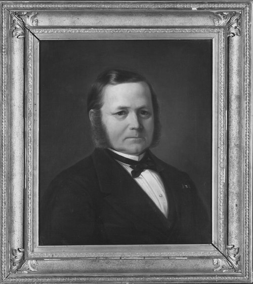 Johan Petter Arrhenius, 1811-1889, botanist, jordbruksforskare, gift med 1. Elsa Maria Berg, 2. Sara, , Anna Elisabet Amanda Tigerhielm