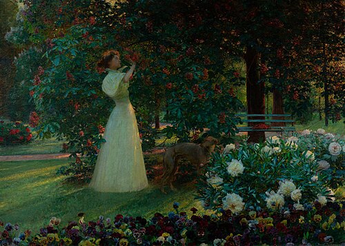 Evening in May, 1897, Josef Schusser
