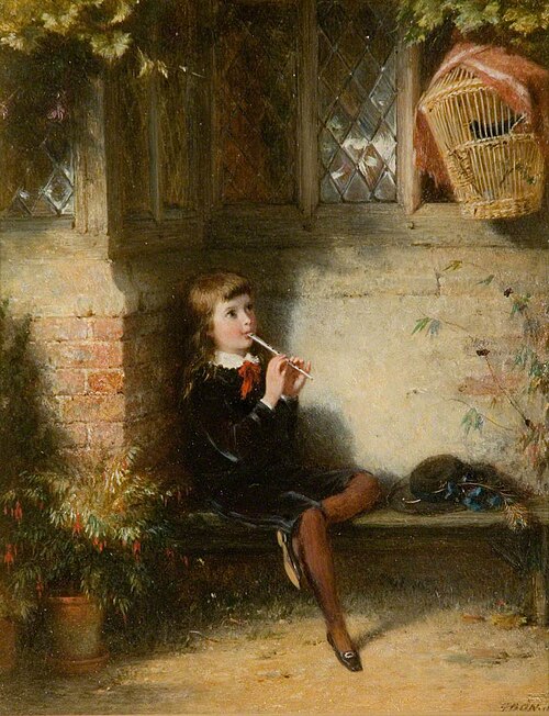 The Duet, 1886, George Bernard O'Neill