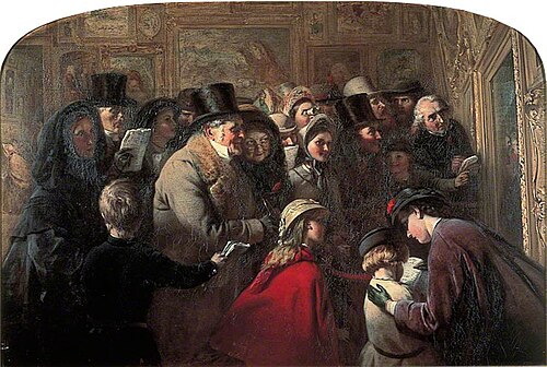 Public Opinion, , George Bernard O'Neill