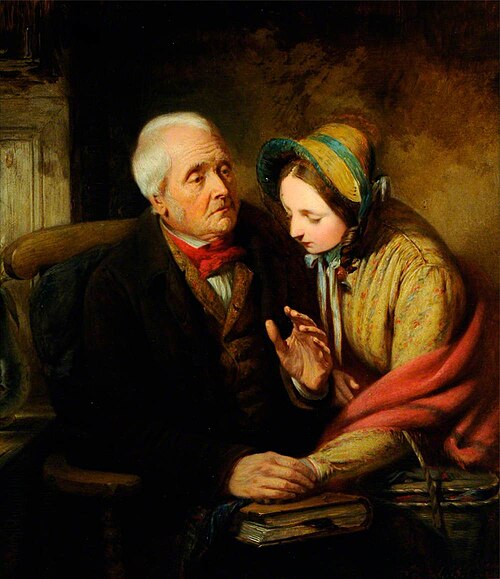 Grandfather's Advice, , George Bernard O'Neill