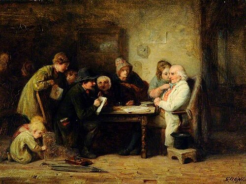 The Travelling Artist, , George Bernard O'Neill