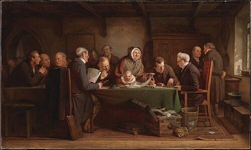 The Foundling, 1852, George Bernard O'Neill