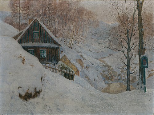 Das Seebachtal bei Franzensbad, 1910, Fritz Pontini