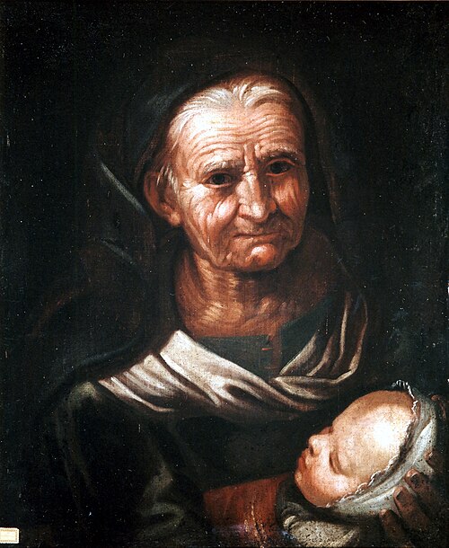 Grandmother and granddaughter, 1643, Bernhard Keil