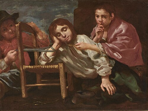 Three Children Playing (Allegory of Smell), , Bernhard Keil