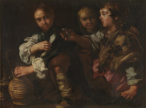 Bacanal infantil, 1601, Bernhard Keil