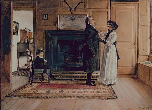 The Widower, 1885, Edwin Austin Abbey