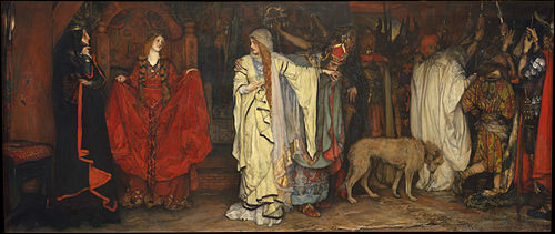 L'Adieu du Roi Lear à Cordelia, 1898, Edwin Austin Abbey