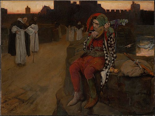 The Bridge, 1898, Edwin Austin Abbey