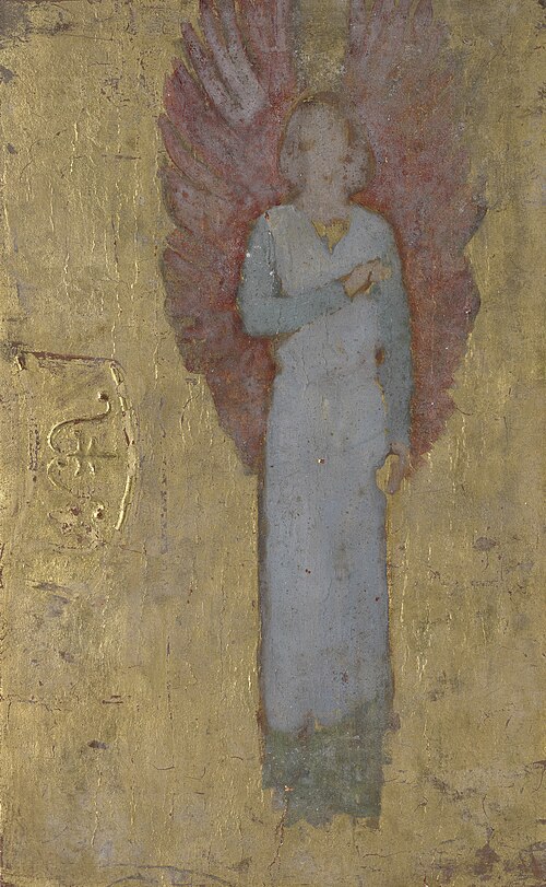 Figure study: an Angel, 1891, Edwin Austin Abbey