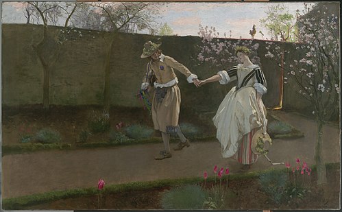 May Day Morning, 1892, Edwin Austin Abbey