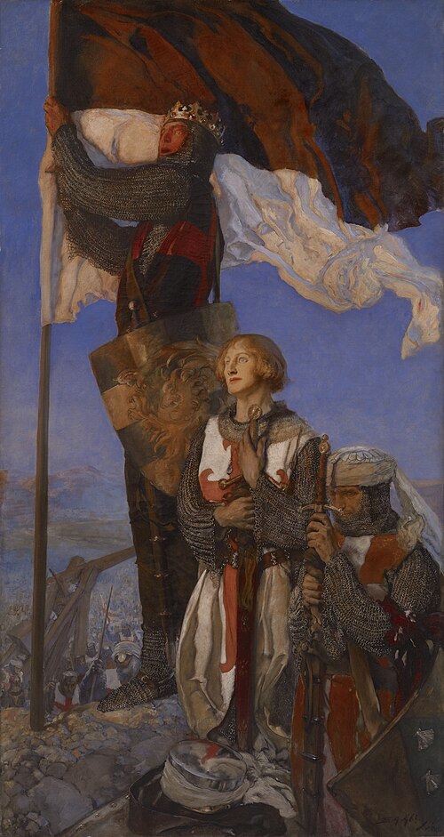 Crusaders Sighting Jerusalem, 1901, Edwin Austin Abbey