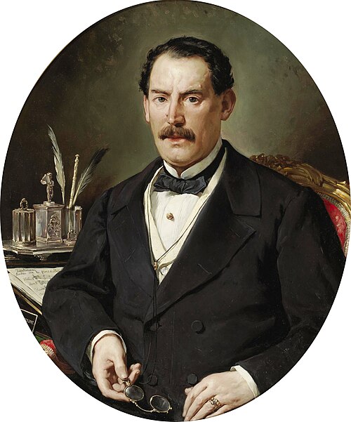 Portrait of a Gentleman, 1844, Alejandro Ferrant y Fischermans