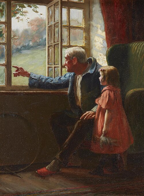 A Break from Child's Play, 1909, William Verplanck Birney