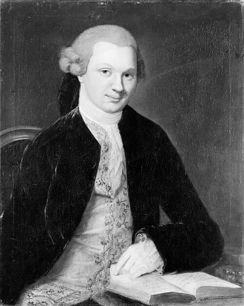 Mandsportræt, 1764, Andreas Petersen Brunnich
