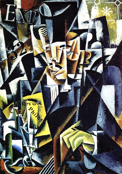 Portrait of a Philosopher, 1915, Lioubov Popova