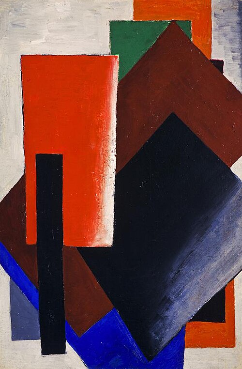 Painterly Architectonic, 1916, Lioubov Popova